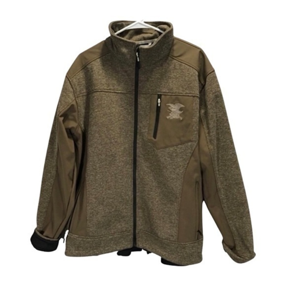 NWOT | NRA Men’s 2022 Brown Dakota Ridge Performance Zip Up Soft Shell Jacket